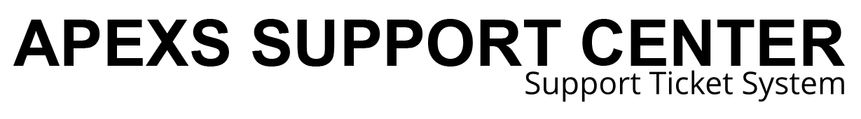 APEXS Support Ticket System